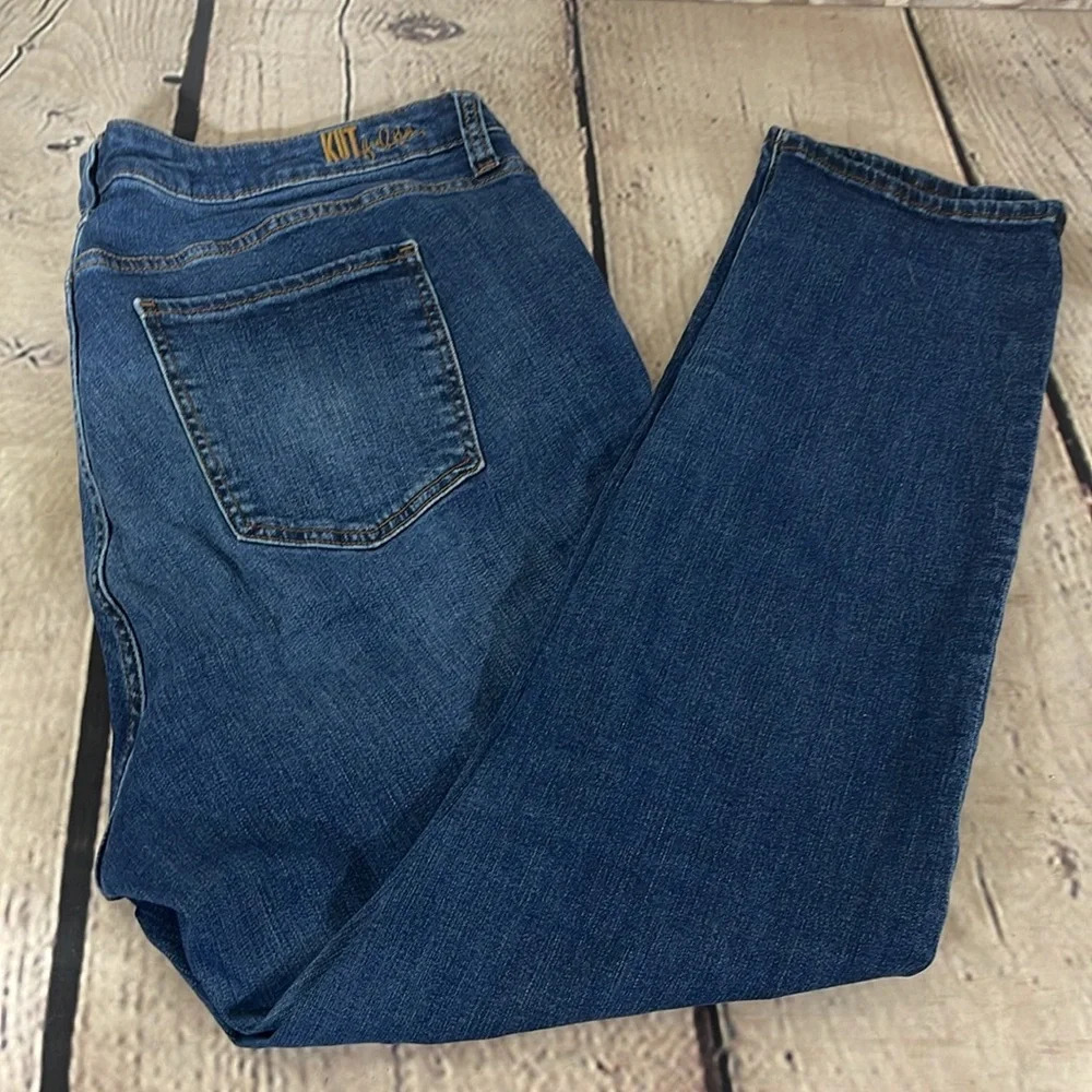 KUT from the Kloth Women's Blue Denim Jeans